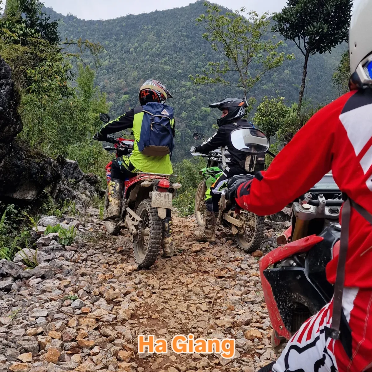 Honda CRF300L on the road