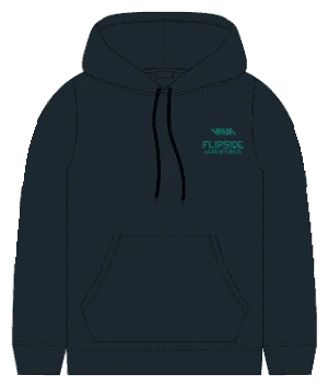 The front of the hoodie